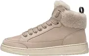 [Candice Cooper] Women's Vela Mid Fur Oxford Flat