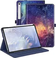 [FINTIE] Case for Samsung Galaxy Tab S9 FE 5G 10.9 Inch/Galaxy Tab S9 11 Inch 2023, Multi-Angle Viewing Protective Cover with Pocket, Auto Sleep/Wake, Galaxy, ESBH081