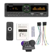 Single 1DIN MP3 Player Car Stereo Radio FM/AM Bluetooth Handsfree Aux Head Unit (for: Honda Civic)