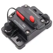 30A 40A 50A-300A Circuit Breaker Fuse Reset 12-48V DC Car Boat Auto Waterproof