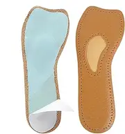 [Generic] Leather Cushion Inserts for Women | Comfort Insoles Shoe Pads,Breathable Sandal Shoe Insoles Pads for Flats Boots, High Heels, Dress Shoes