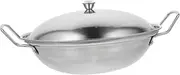 BEBEMOKO Heavy Duty Wok Kitchen Cookware Outdoor Alcohol Pot Cookware Accessories Stove Wok