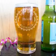 570ml Home Personalised Beer Glass