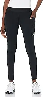 [adidas] Golf Women's Standard Primegreen Cold.RDY Legging, Black, X-Large