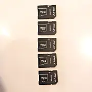 5X PCS ORIGINAL OEM PNY MicroSD to SD Card SDXC SDHC TF Class 4/10 ADAPTER