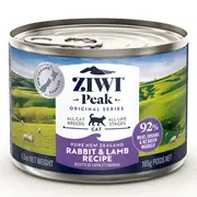ZiwiPeak Rabbit & Lamb Adult Cat Can 185gx12