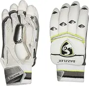 SG Batting Gloves SG Dazzler S. Adult RH Leather Right Hand Batting Glove, S. Adult (Muticolor)