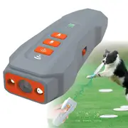Grey + Orange Anti Bark Device Ultrasonic Dog Barking Control Stop Repeller Trainer Train Tool