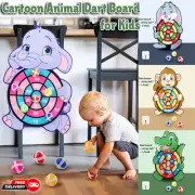 Children Cartoon Animal Dart Board Educational Games Birthday Gift for Kids Toys