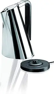 [BUGATTI] Vera Easy Kettle with Removable Limescale Filter, Capacity 1.75 Litres, 2180 W, Stainless Steel Housing (Chrome Colour)