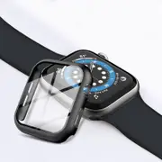 Protector Case For Apple Watch iWatch (Black) 44mm