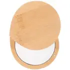 Bamboo Handheld Mirror Miss Travel Make up Accessories for Women