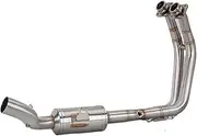 51MM Exhaust Front Link Pipe Full System Motorcycle Modified Slip On For Suzuki GSX 8S GSX8R 2022-2025 Full Mufflers Exhaust