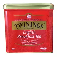 在飛比找Yahoo!奇摩拍賣優惠-TWININGS 唐寧紅茶-英倫早餐茶 罐裝/500g(期限