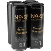 [Nosh] Nosh Boozy Seltzer Mango Pineapple Can 330mL