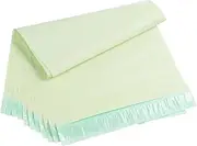 uxcell 15x12 Inch Poly Mailers, 100 Pcs Shipping Bags for Clothing with Self-Adhesive Seal Mailing Bags for Business Shipping Waterproof Envelopes Packing, Light Green