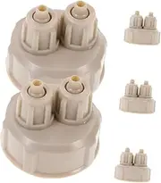 Toddmomy 5pcs DIY Co2 Generator Bottle Caps Aquarium Co2 Bottle Covers Bottle Caps Aquarium Carbon Dioxide Aquarium Accessories