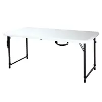 在飛比找家樂福線上購物網優惠-Lifetime48吋高度可調摺疊桌