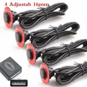 Adjustable 16mm 4 Sensors Parking Car Reverse Backup Radar Buzzer Alarm System (for: Daihatsu)