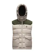 Born to Protect padded gilet 1 white