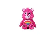 Care Bears 14" Medium Plush - Cheer Bear - New Denim Design - Soft Huggable Eco-Friendly Material!