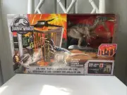 Jurassic World Fallen Kingdom Lava Surge Playset New/sealed RARE Slime Baryonyx