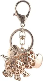 [Minkissy] 1 PC Creative Elephant Shaped Keychain Pendant Cute Bag Accessories for Handbag Decoration Lightweight Durable Elephant Ornament for Keys Idea