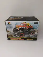 DEERC 1:16 Amphibious RC Monster Truck, 4WD, Waterproof, All-Terrain, 2.4GHz