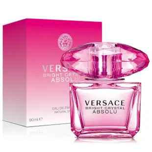 【VERSACE 凡賽斯】絕對‧香戀水晶女性淡香精90ml(專櫃公司貨)