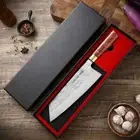 Japanese Chef Knife Hand Forged Steel Butcher Meat Cleaver Fruit Fish w/ Box