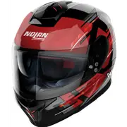 N80-8 Meteor 68 Metal Black Full Face Helmet