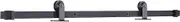 RTM RANDY & TRAVIS MACHINERY 2.4m Sliding Barn Door Hardware - Black