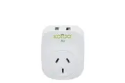Korjo AUS / NZ Travel Adaptor Plug with USB C + USB A Port