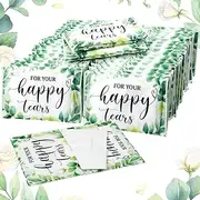 Lincia 100 Packs Pocket Tissues Mini 3 Ply Wedding Tissues Packs for Guests Paper Travel Tissues Pocket Tissues Travel Packs Facial Tissues Bulk for Wedding Shower Party Favor (Classic Style)