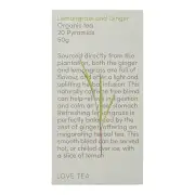 Love Tea Lemongrass & Ginger Pyramid Tea Bags
