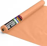 Exquisite Premium Quality Plastic Table Cover Banquet Rolls 40" X 300' (Peach)