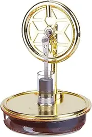 Stirling Engine Kit, Stirling Mechanical Model Low-Temperature, Educational Science Kits Home Desktop Decoration for Physics and Science Enthusiasts