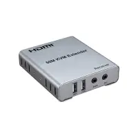 在飛比找樂天市場購物網優惠-HDMI網線延長器KVM網絡收發帶音視頻放大器USB鼠標鍵盤