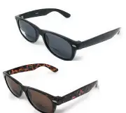Bifocal Reading Glasses Sunglasses Trendy Square Frame Readers Men Women New
