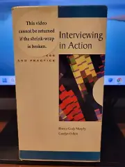 Interviewing In Action (VHS) NEW, Sealed