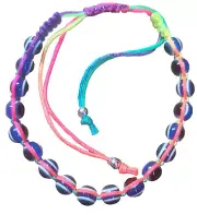 30 Hand Crafted Bracelets, Evil Eye / Good Luck Eye For Protection Very Trendy