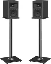 Universal Speaker Stand 31" (Set of 2) for Surround Sound with Cable Management