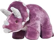 Fluff & Tuff, Charlie Triceratops Plush Dog Toy, Large, 14"