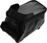 POPETPOP Bike Phone Storage Bag Bicycle Front Tube Bag for Road and Mountain Bikes for Phone Wallet Essentials Easy to Install