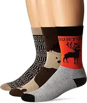 [Burton] Men's Apres Socks (3 Pack)