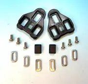 Compatible Look Delta Cleats Pedals Road Black Fixed 0°