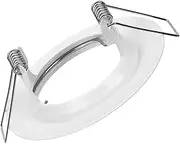 IWOWHERO Light Diffuser Cover 50mm Cutout Ring Trim for Light Accessories White