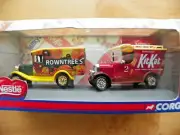 CORGI CLASSICS 2005 LIMITED EDITION NESTLE ROWNTREE'S AND KIT-KAT DIECASTS NIB