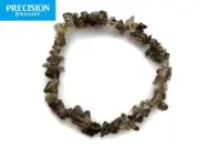 Smoky Quartz Chips Stretch Healing Bracelet Clarity Gemstone Crystal Bead