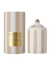 [Moss St. Fragrances] Patchouli, Pear & Oud Large Candle 360g
